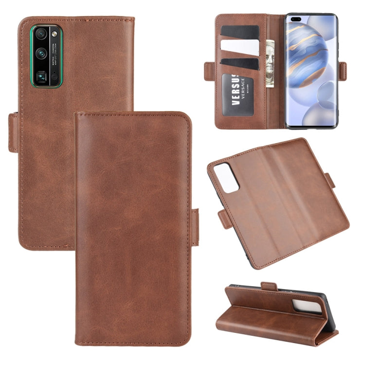 For Huawei Honor 30 Pro Dual-side Magnetic Buckle Horizontal Flip Leather Case with Holder & Card Slots & Wallet