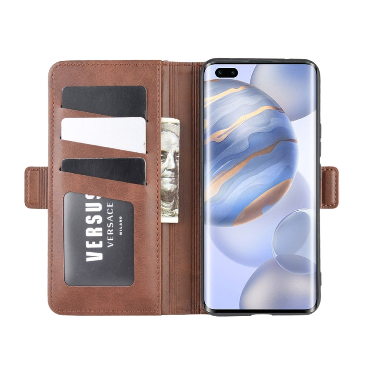For Huawei Honor 30 Pro Dual-side Magnetic Buckle Horizontal Flip Leather Case with Holder & Card Slots & Wallet