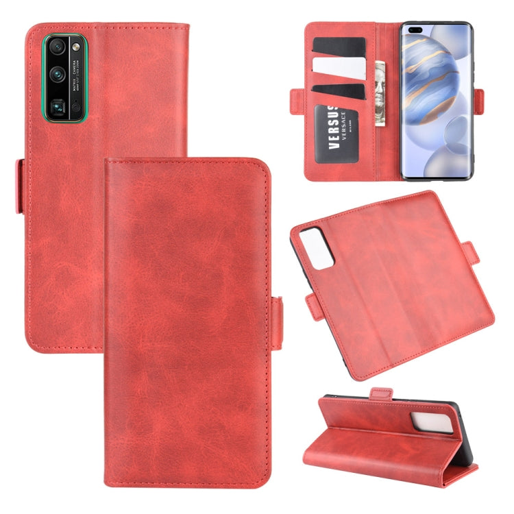 For Huawei Honor 30 Pro Dual-side Magnetic Buckle Horizontal Flip Leather Case with Holder & Card Slots & Wallet