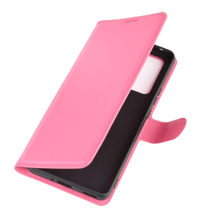 For Huawei Honor 30 Pro Litchi Texture Horizontal Flip Protective Case with Holder & Card Slots & Wallet