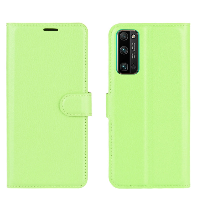 For Huawei Honor 30 Pro Litchi Texture Horizontal Flip Protective Case with Holder & Card Slots & Wallet