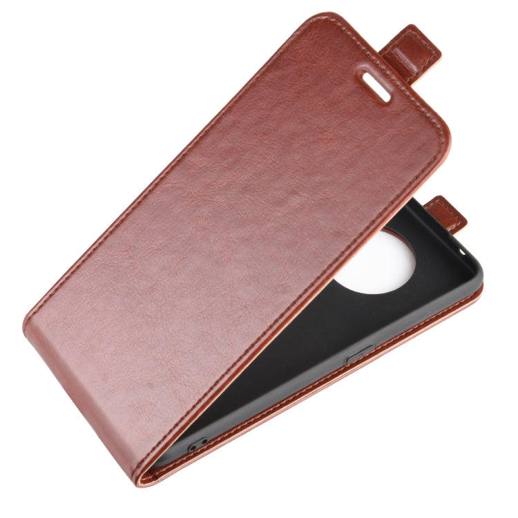 For OPPO ACE 2 R64 Texture Single Vertical Flip Leather Protective Case with Card Slots & Photo Frame