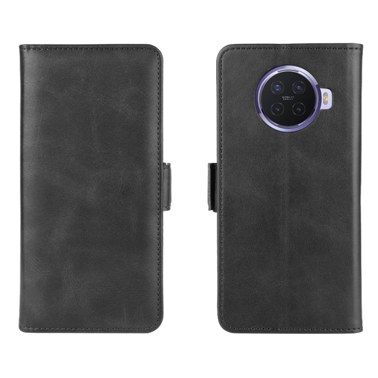 For OPPO ACE 2 Dual-side Magnetic Buckle Horizontal Flip Leather Case with Holder & Card Slots & Wallet