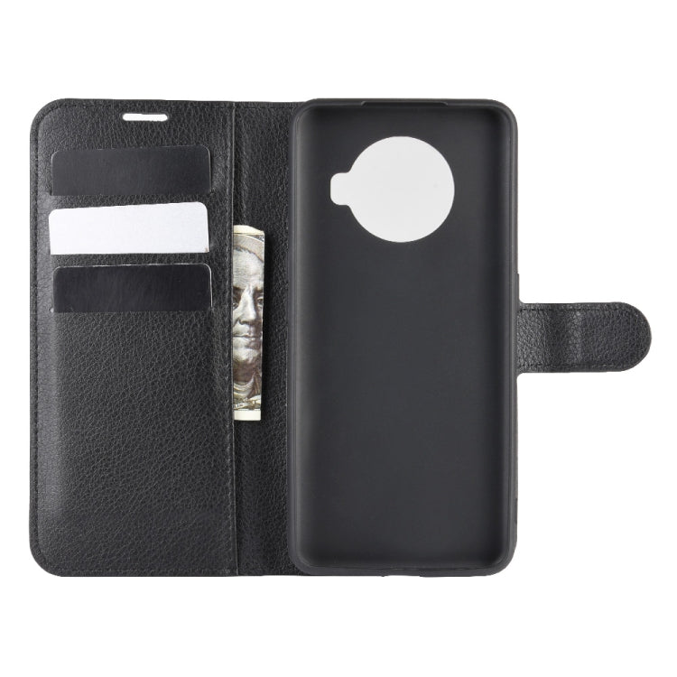 For OPPO ACE 2 Litchi Texture Horizontal Flip Protective Case with Holder & Card Slots & Wallet