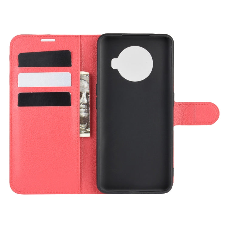 For OPPO ACE 2 Litchi Texture Horizontal Flip Protective Case with Holder & Card Slots & Wallet