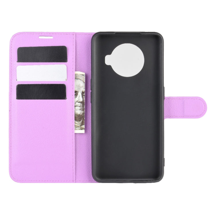 For OPPO ACE 2 Litchi Texture Horizontal Flip Protective Case with Holder & Card Slots & Wallet