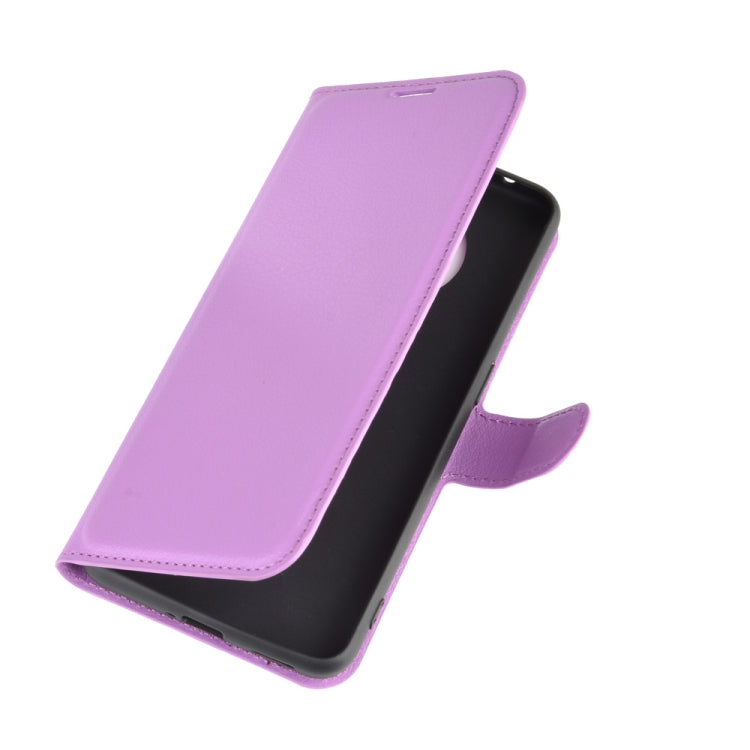 For OPPO ACE 2 Litchi Texture Horizontal Flip Protective Case with Holder & Card Slots & Wallet