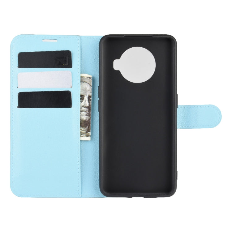 For OPPO ACE 2 Litchi Texture Horizontal Flip Protective Case with Holder & Card Slots & Wallet