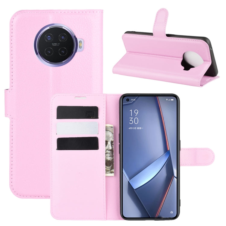 For OPPO ACE 2 Litchi Texture Horizontal Flip Protective Case with Holder & Card Slots & Wallet