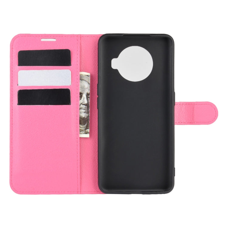 For OPPO ACE 2 Litchi Texture Horizontal Flip Protective Case with Holder & Card Slots & Wallet