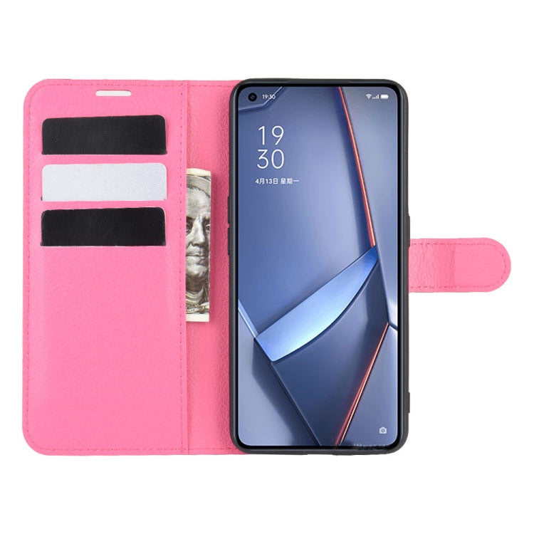 For OPPO ACE 2 Litchi Texture Horizontal Flip Protective Case with Holder & Card Slots & Wallet