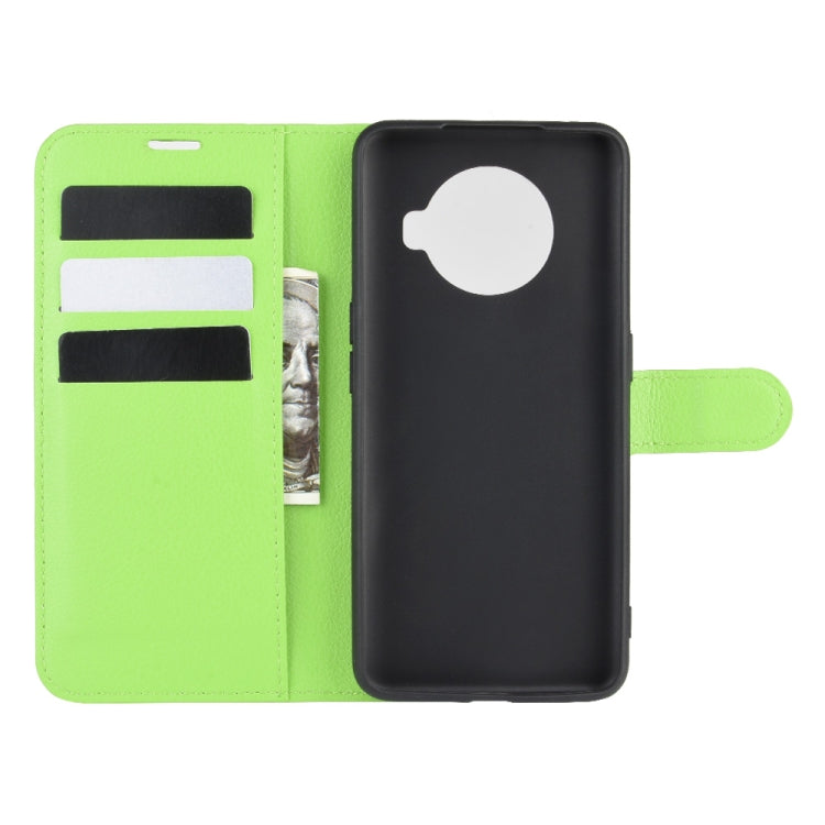 For OPPO ACE 2 Litchi Texture Horizontal Flip Protective Case with Holder & Card Slots & Wallet