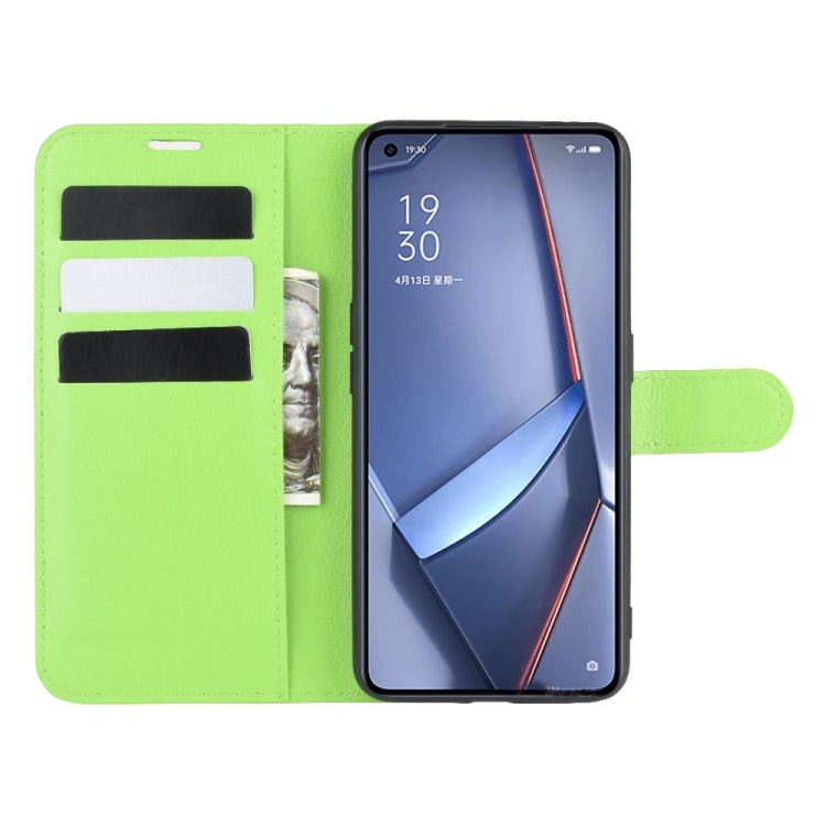 For OPPO ACE 2 Litchi Texture Horizontal Flip Protective Case with Holder & Card Slots & Wallet