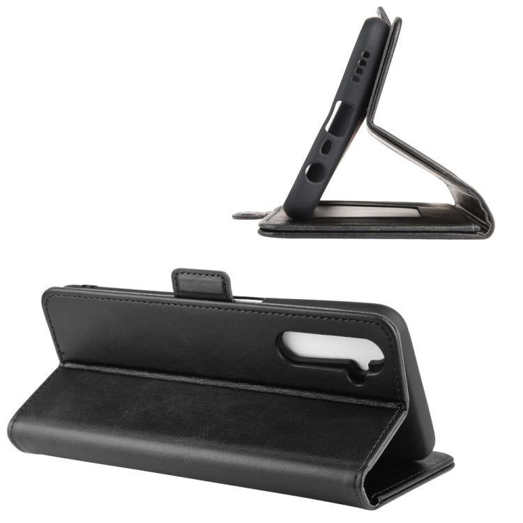 For OPPO Realme 6 Dual-side Magnetic Buckle Horizontal Flip Leather Case with Holder & Card Slots & Wallet