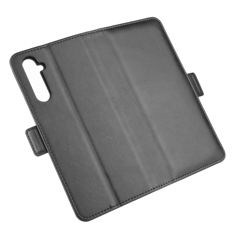For OPPO Realme 6 Dual-side Magnetic Buckle Horizontal Flip Leather Case with Holder & Card Slots & Wallet