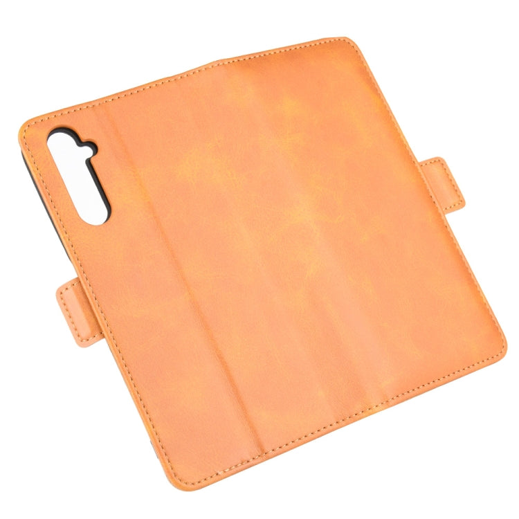 For OPPO Realme 6 Dual-side Magnetic Buckle Horizontal Flip Leather Case with Holder & Card Slots & Wallet
