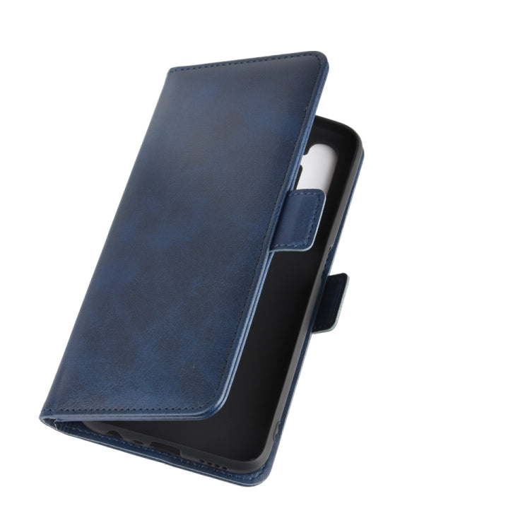 For OPPO Realme 6 Dual-side Magnetic Buckle Horizontal Flip Leather Case with Holder & Card Slots & Wallet