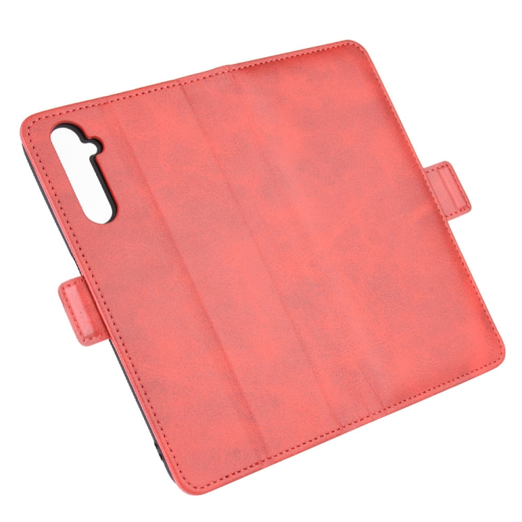 For OPPO Realme 6 Dual-side Magnetic Buckle Horizontal Flip Leather Case with Holder & Card Slots & Wallet