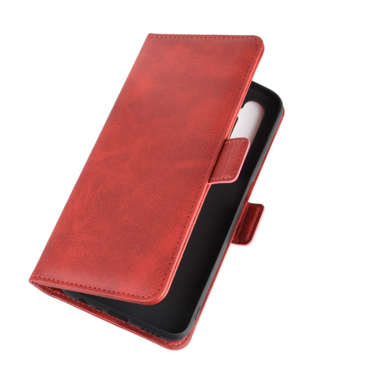 For OPPO Realme 6 Dual-side Magnetic Buckle Horizontal Flip Leather Case with Holder & Card Slots & Wallet