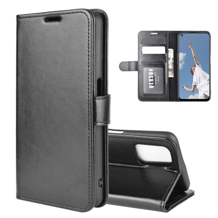 For OPPO A72/A52 R64 Texture Single Horizontal Flip Protective Case with Holder & Card Slots & Wallet& Photo Frame