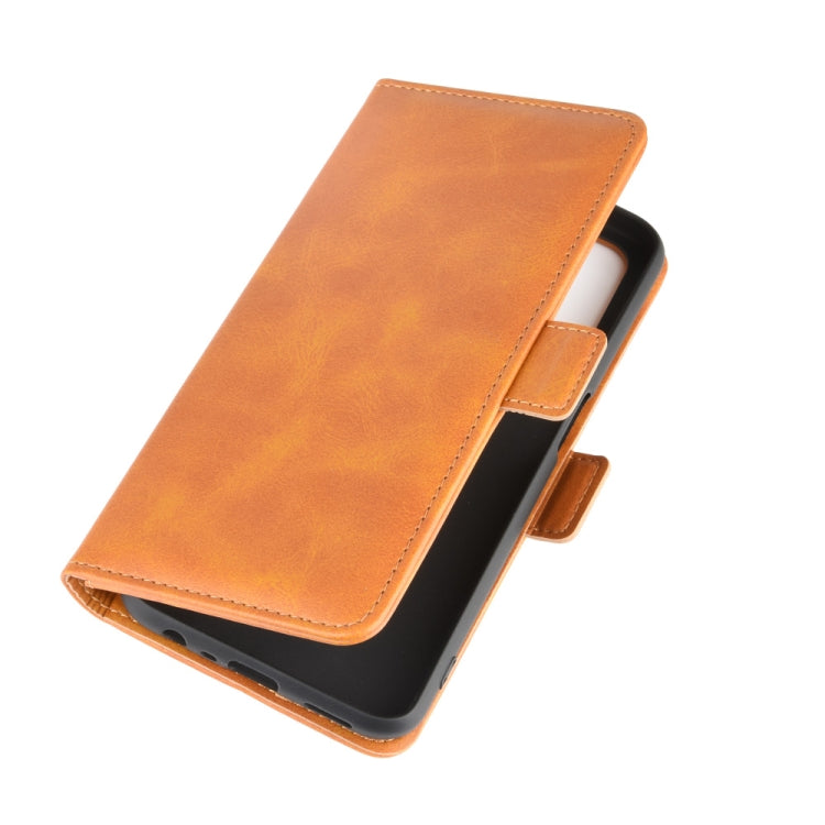 For OPPO A72 Dual-side Magnetic Buckle Horizontal Flip Leather Case with Holder & Card Slots & Wallet