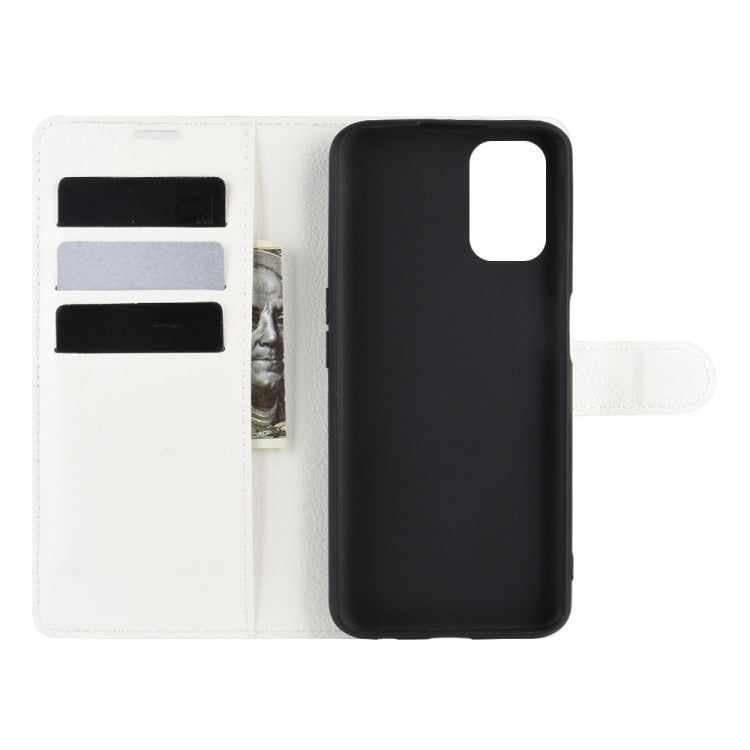 For OPPO A72/A52 Litchi Texture Horizontal Flip Protective Case with Holder & Card Slots & Wallet