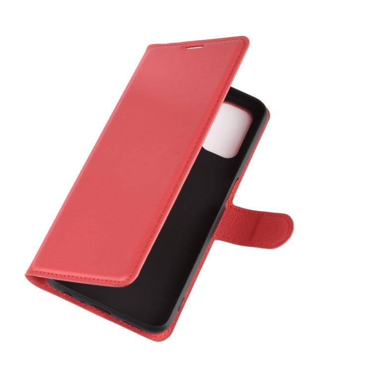 For OPPO A72/A52 Litchi Texture Horizontal Flip Protective Case with Holder & Card Slots & Wallet