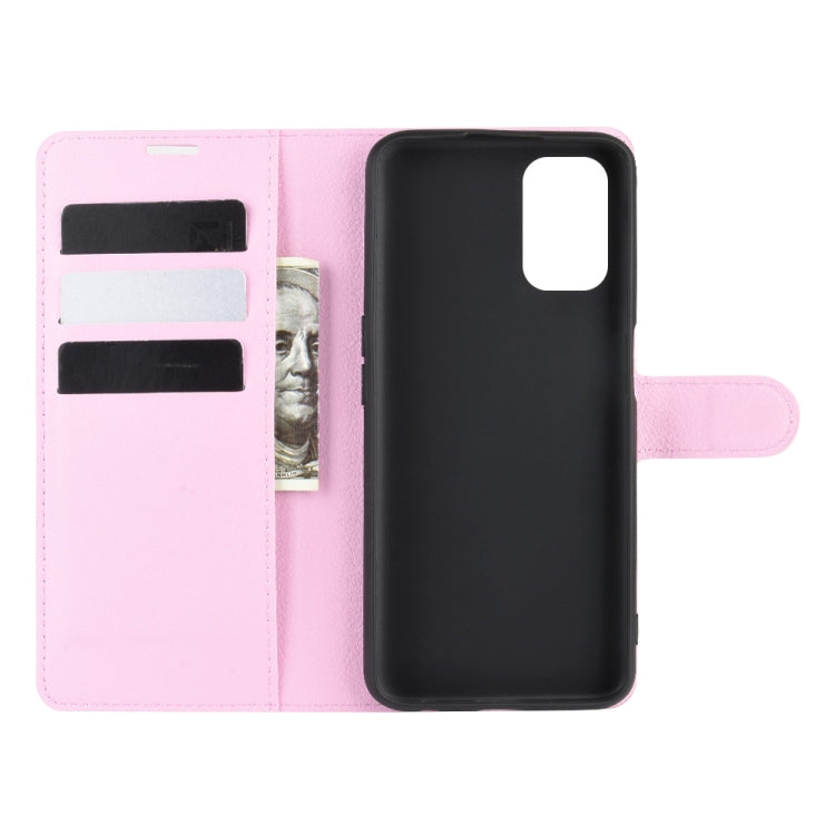 For OPPO A72/A52 Litchi Texture Horizontal Flip Protective Case with Holder & Card Slots & Wallet