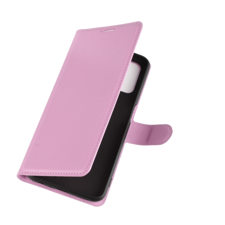 For OPPO A72/A52 Litchi Texture Horizontal Flip Protective Case with Holder & Card Slots & Wallet