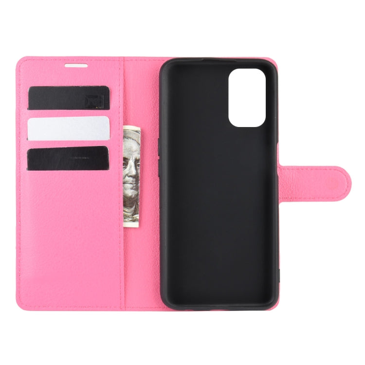 For OPPO A72/A52 Litchi Texture Horizontal Flip Protective Case with Holder & Card Slots & Wallet