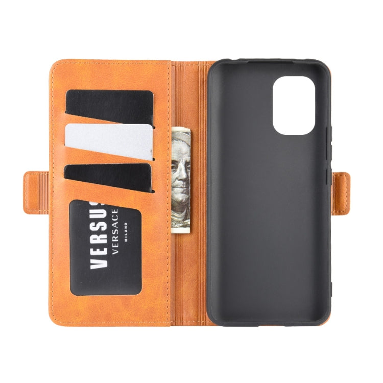 For XiaoMi Mi 10 Lite 5G Dual-side Magnetic Buckle Horizontal Flip Leather Case with Holder & Card Slots & Wallet