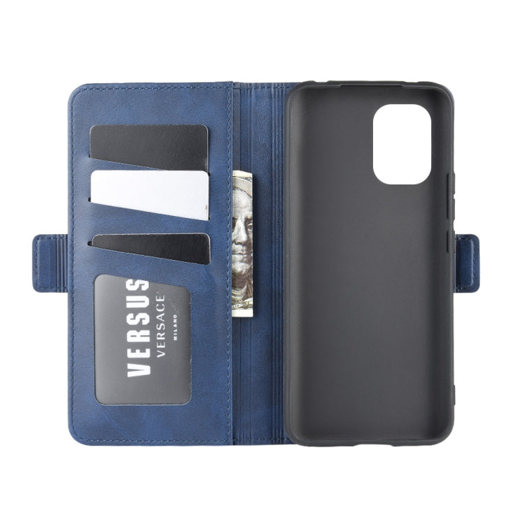 For XiaoMi Mi 10 Lite 5G Dual-side Magnetic Buckle Horizontal Flip Leather Case with Holder & Card Slots & Wallet