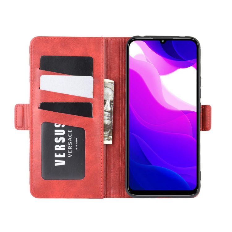 For XiaoMi Mi 10 Lite 5G Dual-side Magnetic Buckle Horizontal Flip Leather Case with Holder & Card Slots & Wallet