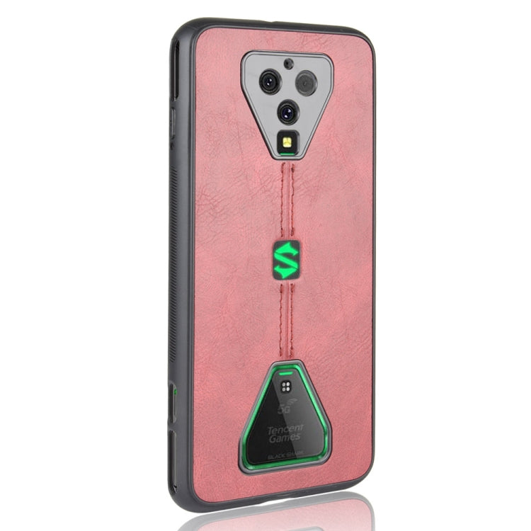 For Xiaomi Black Shark 3 Pro Shockproof Sewing Cow Pattern Skin PC + PU + TPU Case