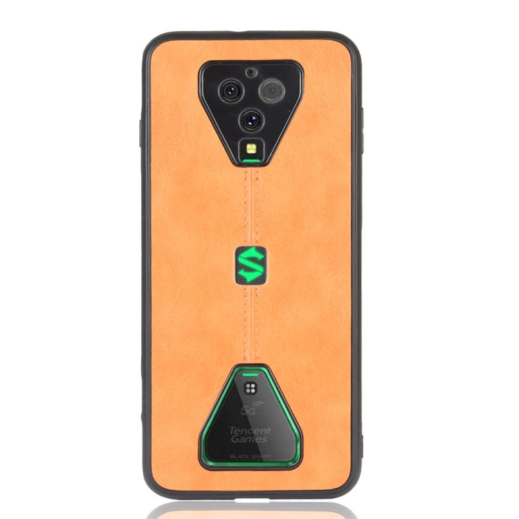 For Xiaomi Black Shark 3 Pro Shockproof Sewing Cow Pattern Skin PC + PU + TPU Case