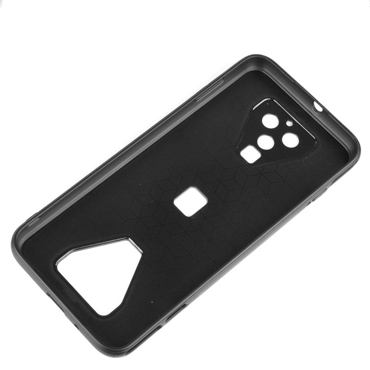 For Xiaomi Black Shark 3 Pro Shockproof Sewing Cow Pattern Skin PC + PU + TPU Case