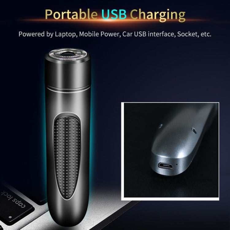 Mini USB Rechargeable Electric Razor Self-service Hair Clipper Shaver