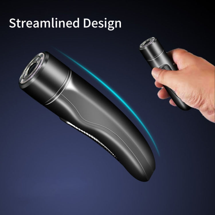 Mini USB Rechargeable Electric Razor Self-service Hair Clipper Shaver