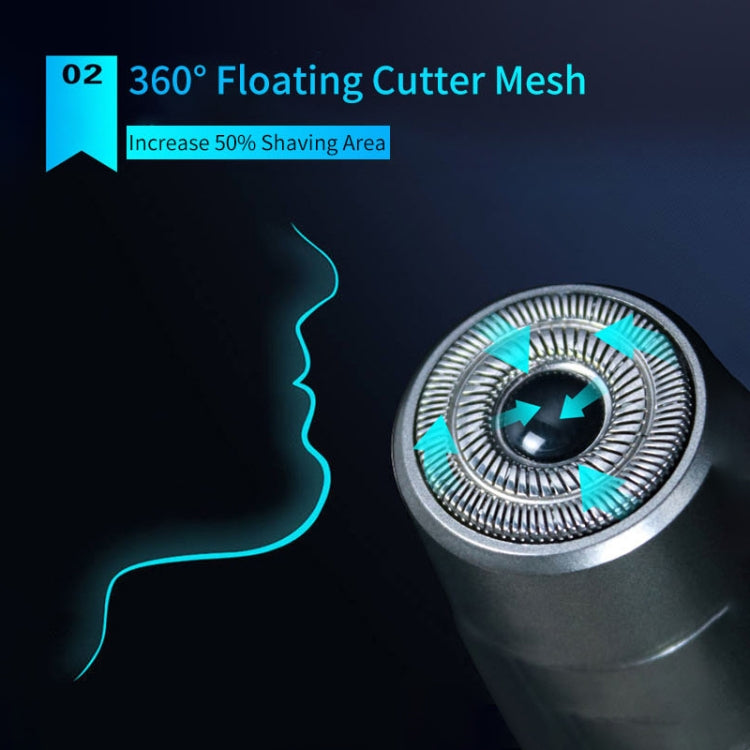 Mini USB Rechargeable Electric Razor Self-service Hair Clipper Shaver