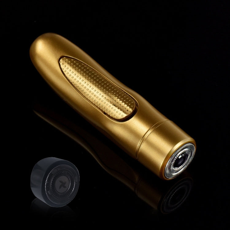 Mini USB Rechargeable Electric Razor Self-service Hair Clipper Shaver with Spare Cutter Head