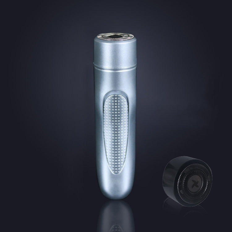 Mini USB Rechargeable Electric Razor Self-service Hair Clipper Shaver with Spare Cutter Head