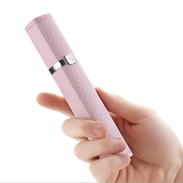 Fashion Mini Bluetooth Selfie Stick-S3,Universal With Mirror Pocket Size PINK for Android phone(Pink)