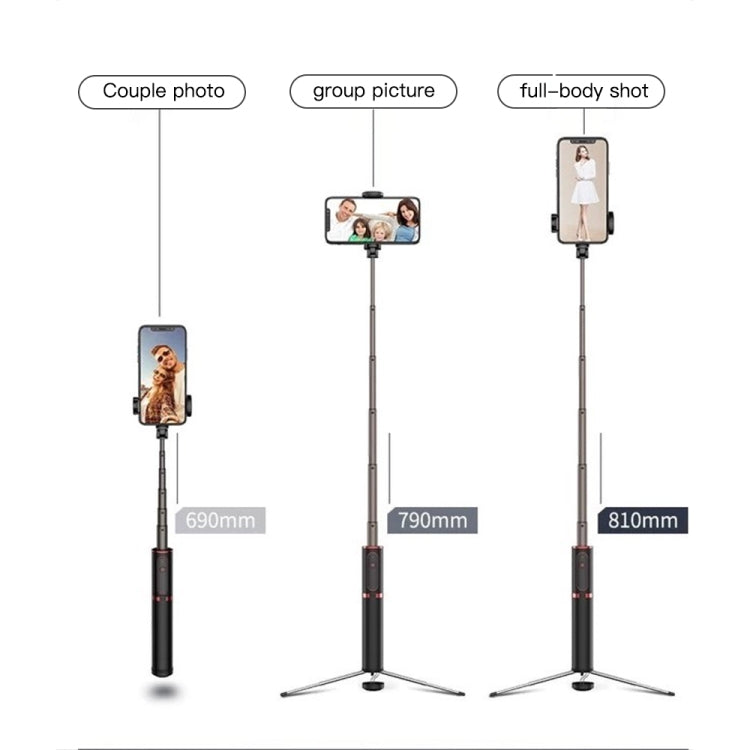 spash Bluetooth Portable Handheld Mini Tripod 3 in 1 Monopod Selfiestick for iPhone Samsung Huawei Xiaomi Android