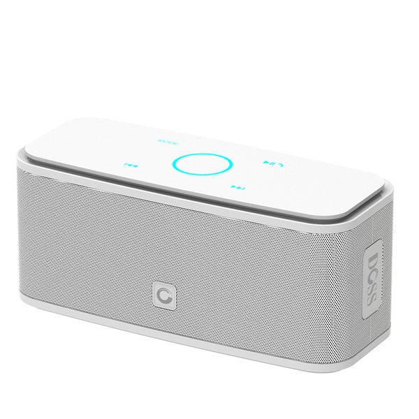 DOSSTouch Control Bluetooth Speaker 2x6W Portable Wireless Speakers Stereo Sound Box with Bass and Built-in Mic