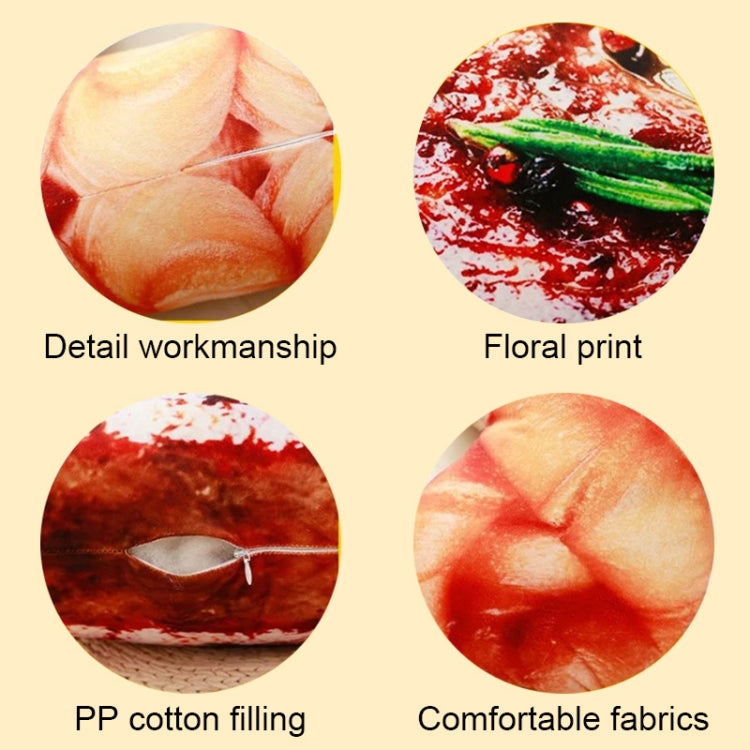 Simulation Food Stuffed Plush Pillow Sofa Pillow Cushion