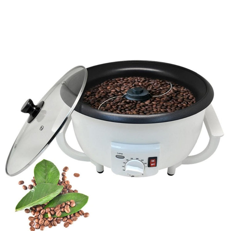 220V Electric Coffee Beans Roaster Machine Peanut Roasting Coffee Bean Baker EU Plug