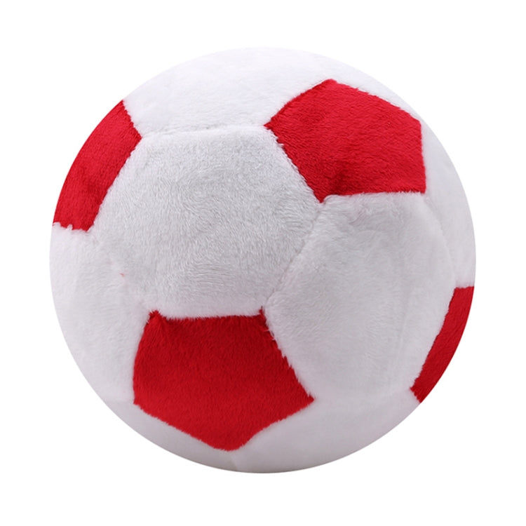 Soccer Ball Pattern Plush Pillow Toy Kids Sports Sofa Toys Room Office Car Decoration Pillow, Diameter: 20cm