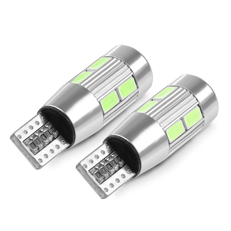 2PCS Car Styling Car Auto LED T10 194 W5W 10 SMD 5630 LED Light Bulb LED Light Parking Car Side Light
