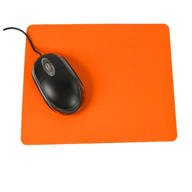 10 PCS Optical Solid Color Office Computer Anti-Slip Wrist Rests Mouse Pad