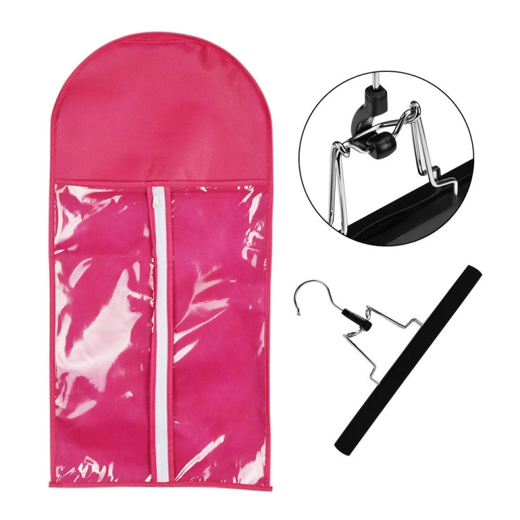 3 PCS Hair Extensions Wigs Storage Bag Hanger Dust Proof Protective Storage Holder